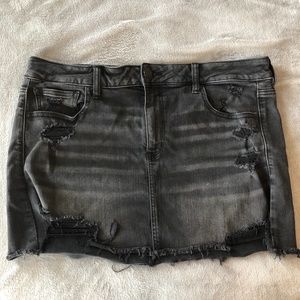 American Eagle Denim Mini Skirt